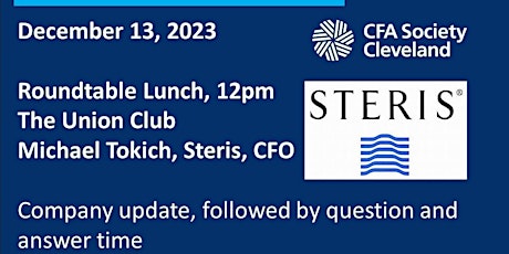 Roundtable Company Update with Steris primary image