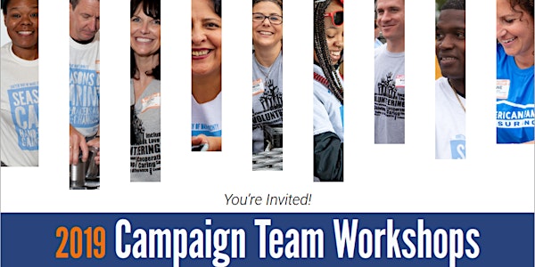 2019 Campaign Team Workshop- West