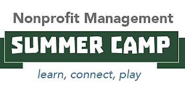 Nonprofit Management Summer Camp 2019