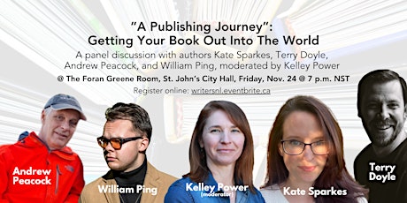 A Publishing Journey: Getting Your Book Out Into The World primary image
