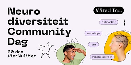 Hauptbild für Inclusively Wired - Community Dag - Neurodiversiteit in actie!