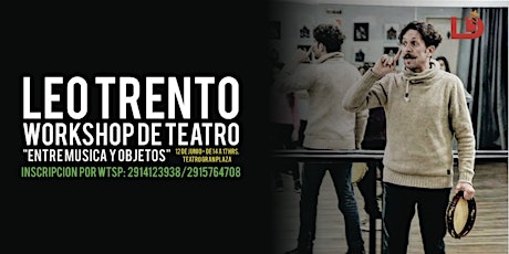 Imagen principal de Leo Trento - Workshop de Teatro "Entre Música y Objetos"