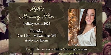 Immagine principale di Milwaukee, WI - A Spirited Evening with Psychic Medium Mollie Morning Star 