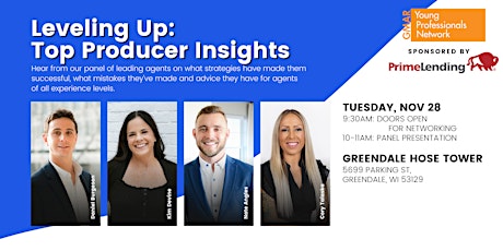 Leveling Up: Top Producer Insights- Presented by GMAR YPN and PrimeLending primary image