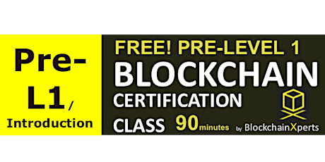 FREE, Live Intro Session for Blockchain Certification Program (Online)  primary image