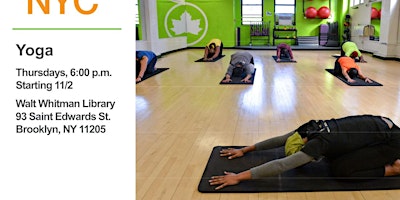 Free Yoga Class with Shape Up NYC primary image