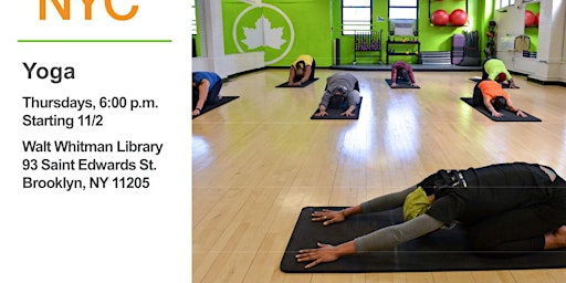 Free Yoga Class with Shape Up NYC  primärbild