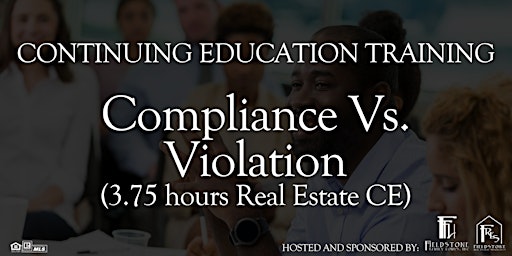 Continuing Education Training- Compliance vs. Violation primary image