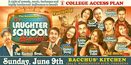 The Laughter School Special - a benefit for College Access Plan primary image