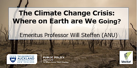 Will Steffen - The Climate Change Crisis: Where on Earth are We Going? primary image