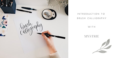 SOLD OUT - Introduction to Brush Calligraphy primary image