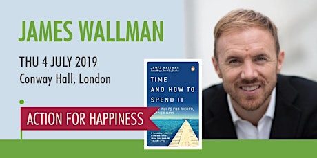 How to use time wisely and live more happily - with James Wallman primary image