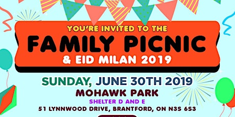 ICNA CKW-Family Friendly Picnic and EID MILAN 2019 primary image