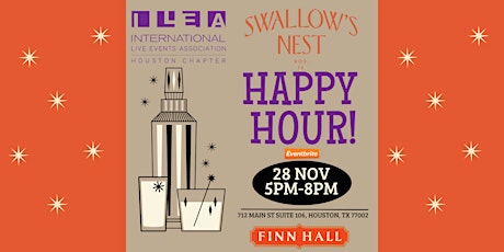 Happy Hour  at Swallow's Nest!! primary image