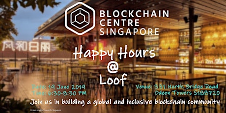 Blockchain Centre Singapore Happy Hours @Loof primary image