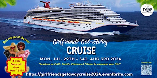 Primaire afbeelding van Girlfriends' Get-Away Cruise - Group 2