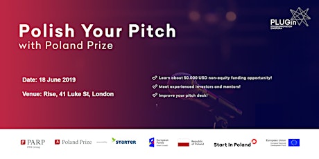 Polish your Pitch! with Poland Prize (London edition) primary image