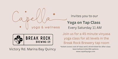 Imagem principal do evento Yoga on Tap: Yoga meets the Brewery