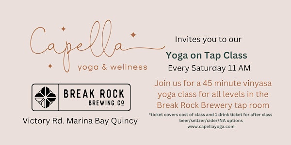 Yoga on Tap: Yoga meets the Brewery