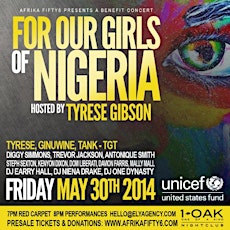 Afrika Fifty6 Presents A Benefit Concert For Our Girls Of Nigeria primary image