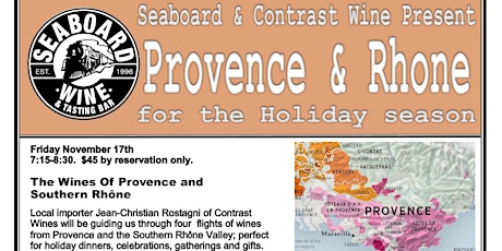 Provence & Southern Rhone Wine Class primary image