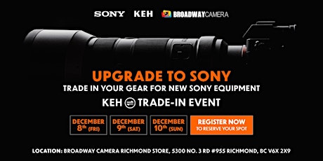 Imagen principal de Upgrade to Sony: KEH Trade-In Event