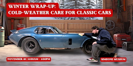 Winter Wrap-Up: Cold-Weather Care for Classic Cars primary image