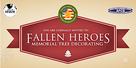 Imagem principal do evento Fallen Heroes Memorial Tree Decorating