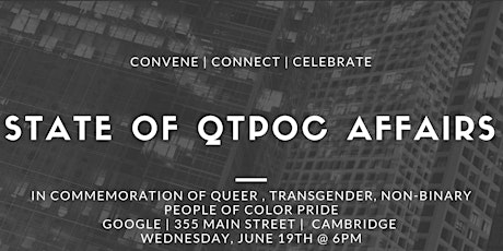 2nd Annual State of QTPOC Affairs - LOCS Collective's Forum primary image