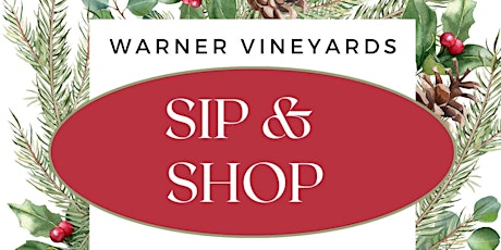 Imagen principal de Sip & Shop at Warner Vineyards