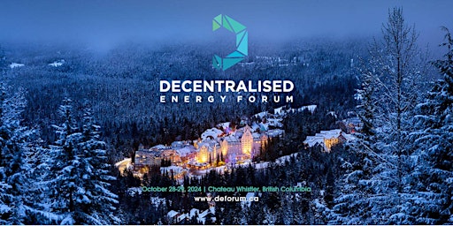 Image principale de 2024 Decentralised Energy Forum