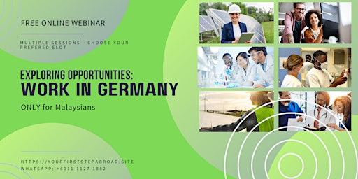 Primaire afbeelding van Exploring Opportunities: Work in Germany for Malaysians