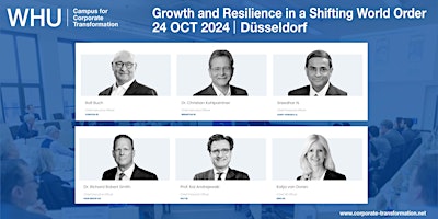 Hauptbild für Growth and Resilience in a Shifting World Order