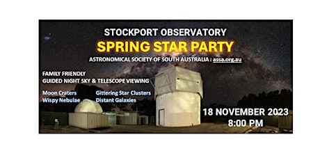 Primaire afbeelding van Stockport Observatory Spring Star Party