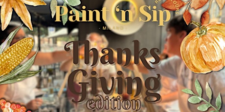 Immagine principale di Paint 'n Sip Thanksgiving Edition 