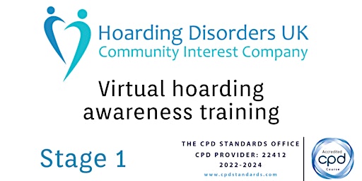 Virtual Hoarding Awareness Training - STAGE 1 primary image