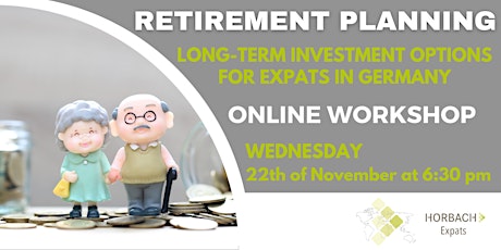 Hauptbild für Retirement planning