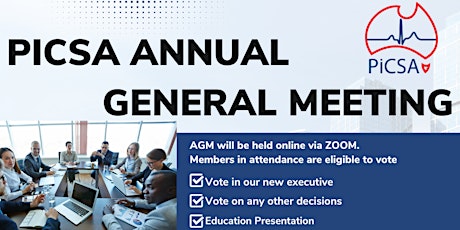 PiCSA Annual General Meeting primary image