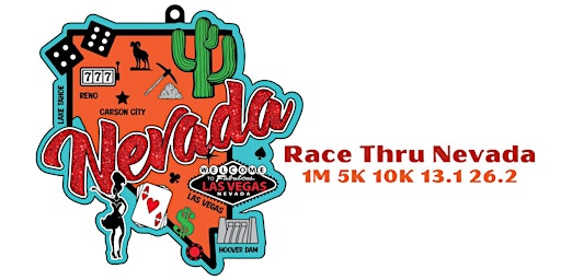 Primaire afbeelding van Race Thru Nevada 5K 10K 13.1 26.2 -Now only $12!