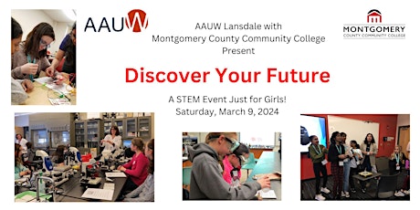 Discover Your Future - A STEM Event for Girls! primary image