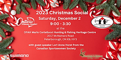 Immagine principale di Ontario Women Anglers 2023 Christmas Social 