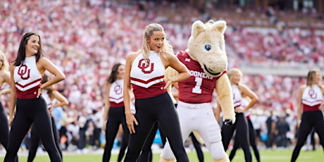 Imagem principal do evento Behind the Scenes Pregame with OU Pom!