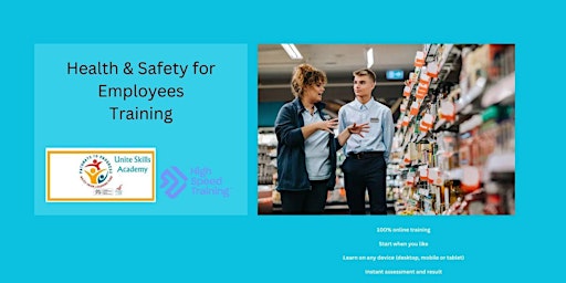 HEALTH & SAFETY FOR EMPLOYEES TRAINING primary image