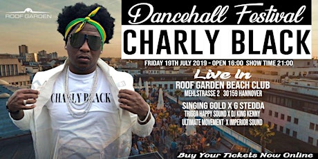 Charly Black Live in Hannover Dancehall Festival Open Air