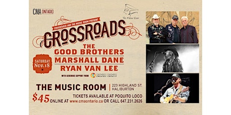 CrossRoads: Featuring The Good Brothers, Marshall Dane & Ryan Van Lee primary image