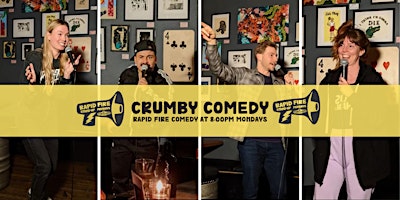 Imagem principal do evento Crumby Comedy - Monday Nights In Mount Pleasant