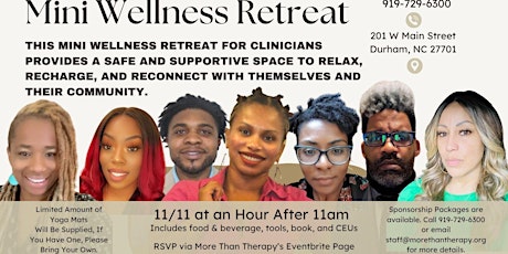 Welcome Back to Wellness: A Mini Wellness Retreat For Us By Us primary image