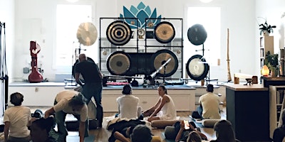 Imagem principal do evento Sound Bath with Didgeridoo, Sitar and 8+ Gongs (private group of up to 10)