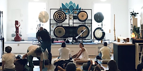 Sound Bath with Didgeridoo, Sitar and 8+ Gongs (private group of up to 10)