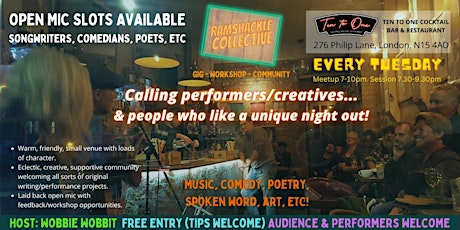 Ramshackle Collective (open mic)